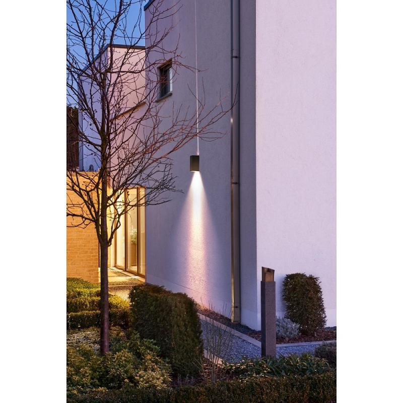 SLV 234515 BIG THEO WALL LED Außenwandleuchte zweiflammig up&down warmweiss anthrazit