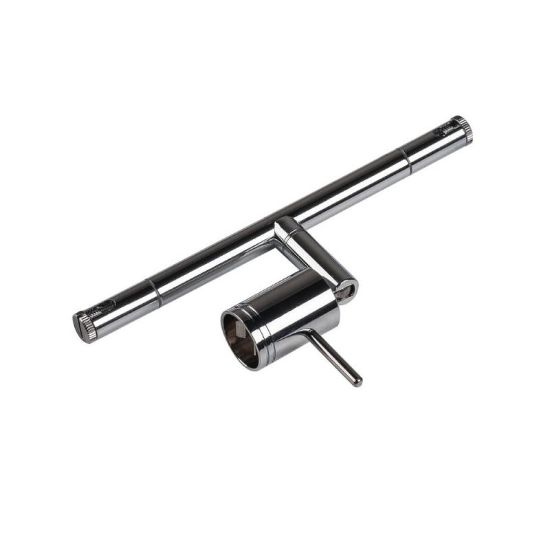 SLV 139102 SYROS Seilleuchte für TENSEO Niedervolt-Seilsystem in chrom