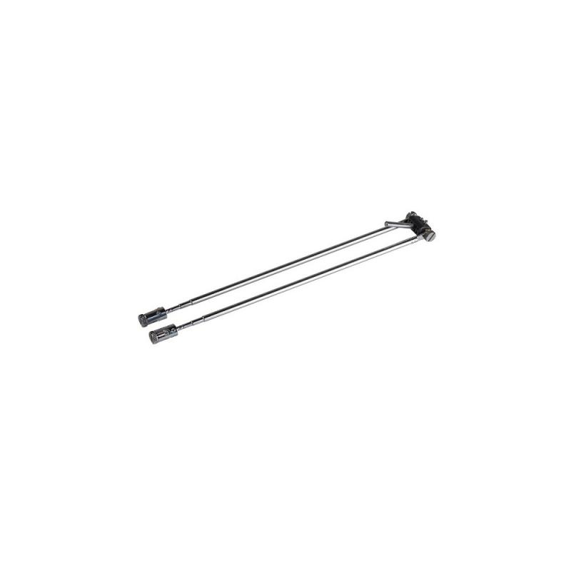 SLV 139082 TELESKOP Seilleuchte für TENSEO Niedervolt-Seilsystem chrom