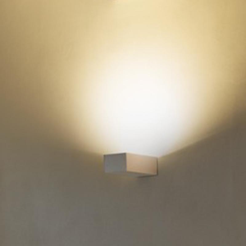 Profi LED Wandleuchte SHELL15 rechteckig in weiß mit hellem dimmbaren warmweißem Licht  SLV 1000422