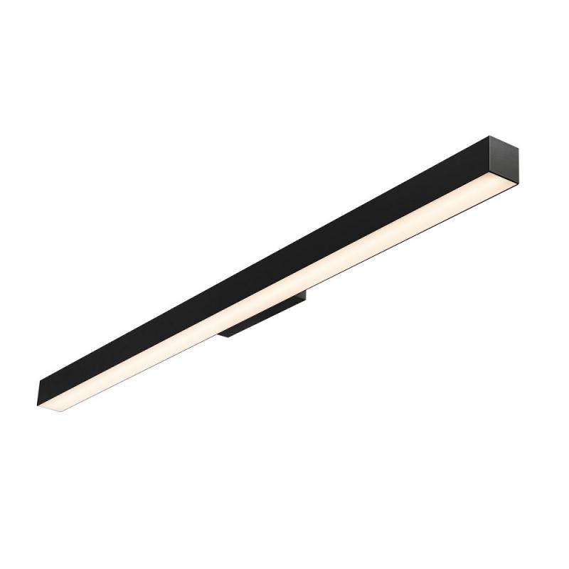 Lichtleiste hochmoderne 142cm Q-LINE LED Wandleuchte in Black für Spiegel und Raumausleuchtung SLV 1000669