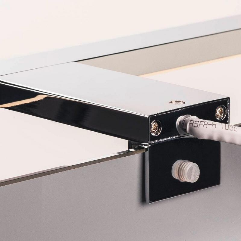 SLV 1000780 DORISA LED Spiegelleuchte, lang, chrom, 4000K, IP44