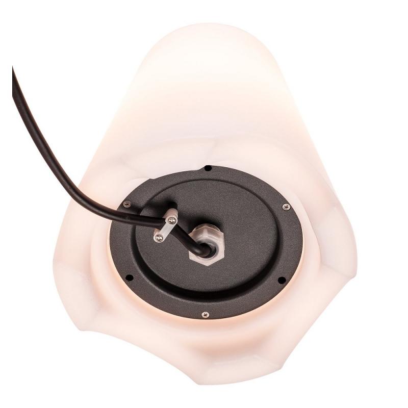 SLV 1001778 KIROCONE Outdoor Tischleuchte E27 IP44 weiss