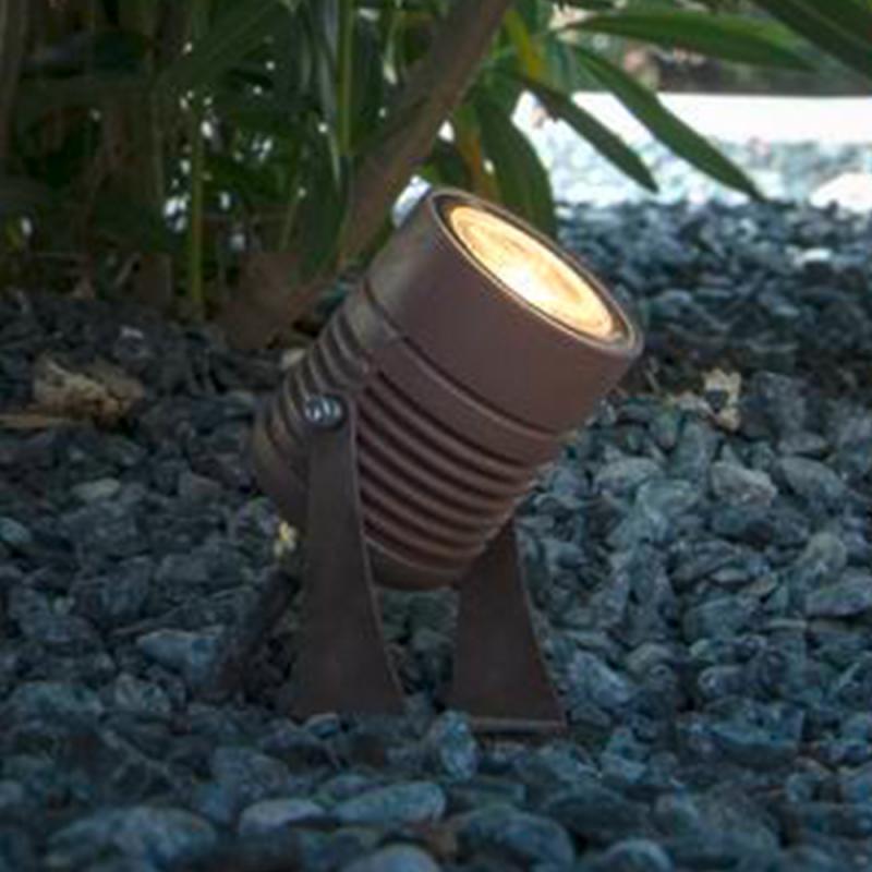 SLV 1002203 LED SPIKE LED Outdoor Erdspießleuchte rost farbend IP55 3000K 40°