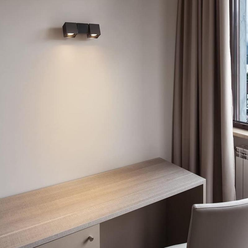 SLV 1002215 ALTRA DICE CW Indoor Wand- und Deckenaufbauleuchte double QPAR51 schwarz