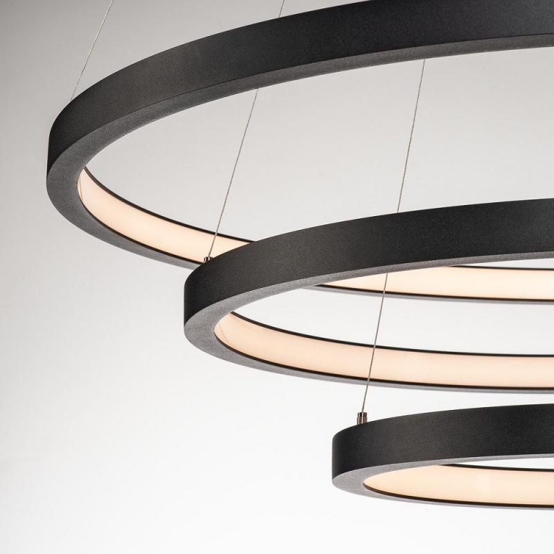 SLV 1002913 ONE TRIO DALI  LED Pendelleuchte 65W schwarz