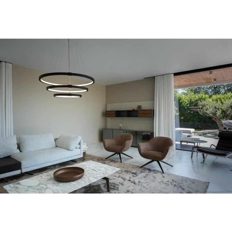 SLV 1002914 ONE TRIO DALI  LED Pendelleuchte 65W weiß