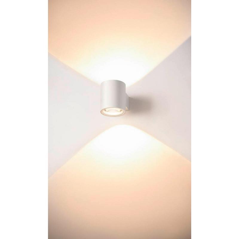 Gewaltiges Lichtspektakel mit der OCULUS UP/DOWN LED Wandleuchte weiß Dim-to-Warm Dimmbarkeit SLV 1004671