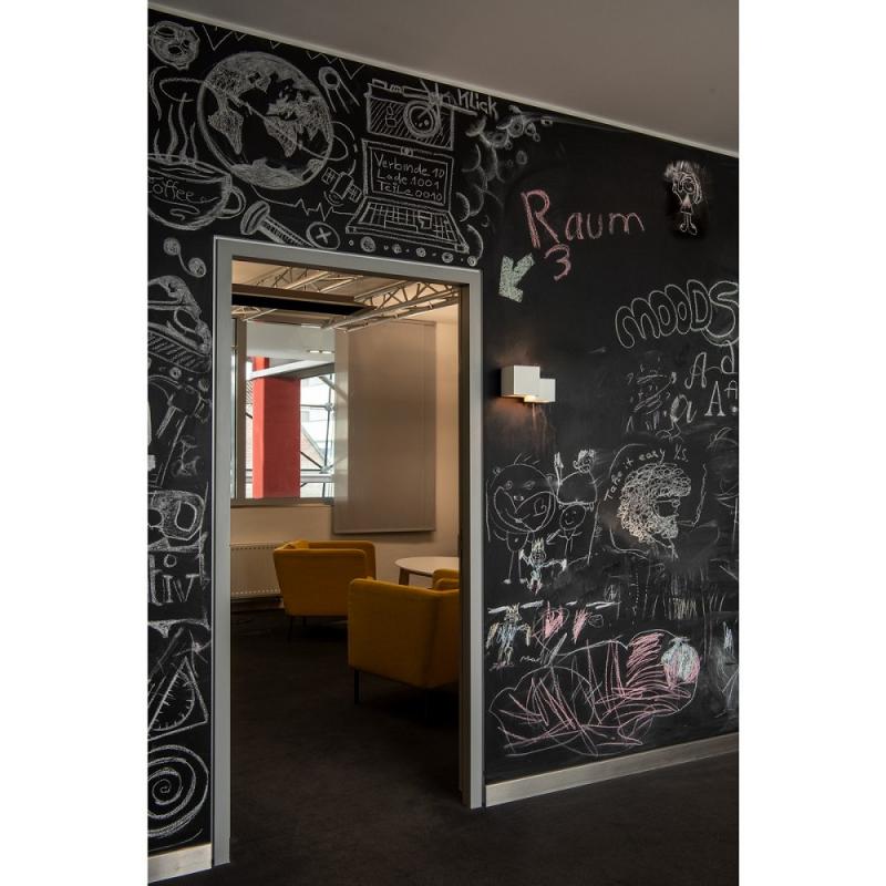 Designer Doppel Wandleuchte PLASTRA CUBES in feinem mattem weiß aus Gips individuell gestaltbar SLV 1004733