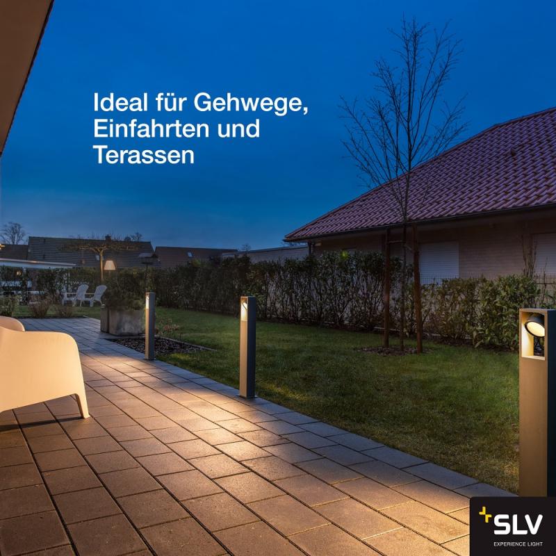 SLV 1004750 ESKINA FRAME 75cm Wegeleuchte drehbarer Kopf anthrazit umschaltbare Farbtemperatur