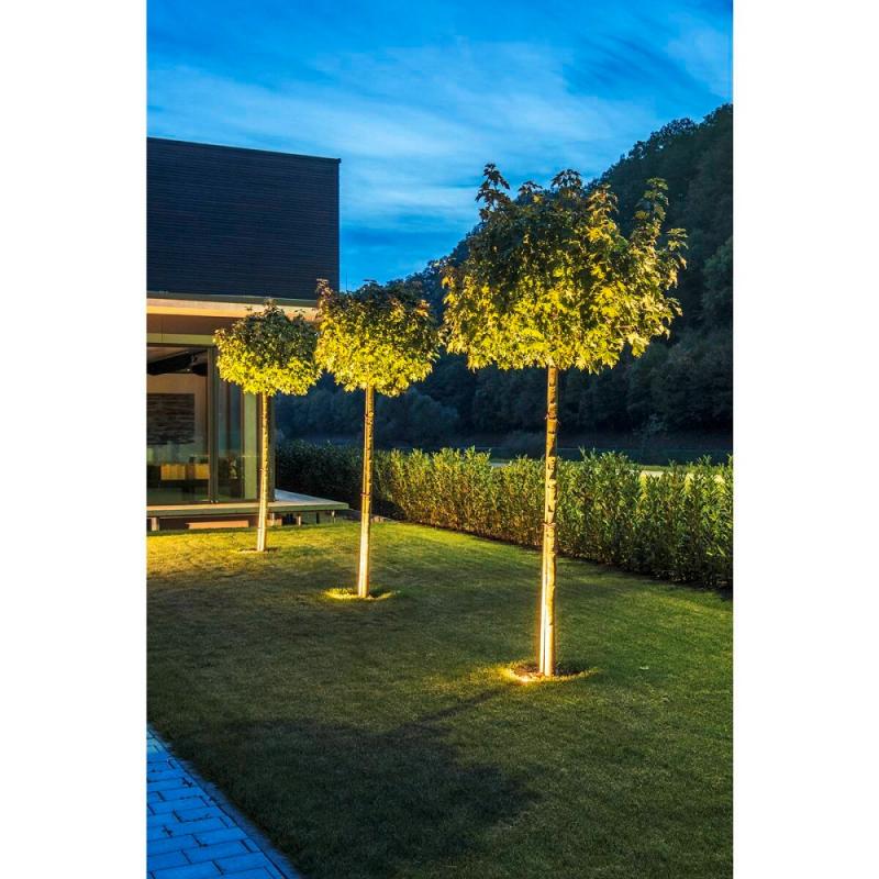 SLV 1006104 ROCCI 200 Runde Bodeneinbauleuchte schwarz