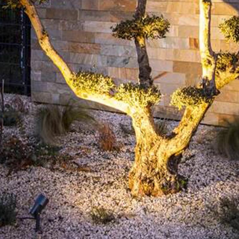 SLV 1007147 SYNA GARDEN Erdspießleuchte mit warmweißem Licht