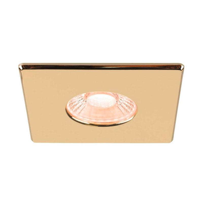 SLV 1007183 UNIVERSAL DOWNLIGHT Abdeckung für Downlight IP65, eckig, gold