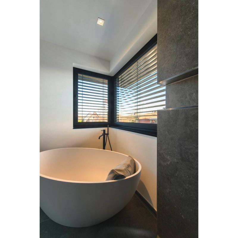 SLV 1007182 UNIVERSAL DOWNLIGHT Abdeckung für Downlight IP65, eckig, alu