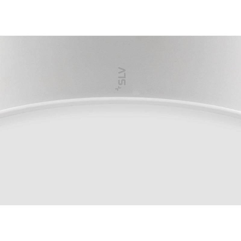 SLV 1007299 MEDO® PRO 40 Wand- und Deckenaufbauleuchte rund 3000/4000K 19W Phasenabschnitt 110° weiß