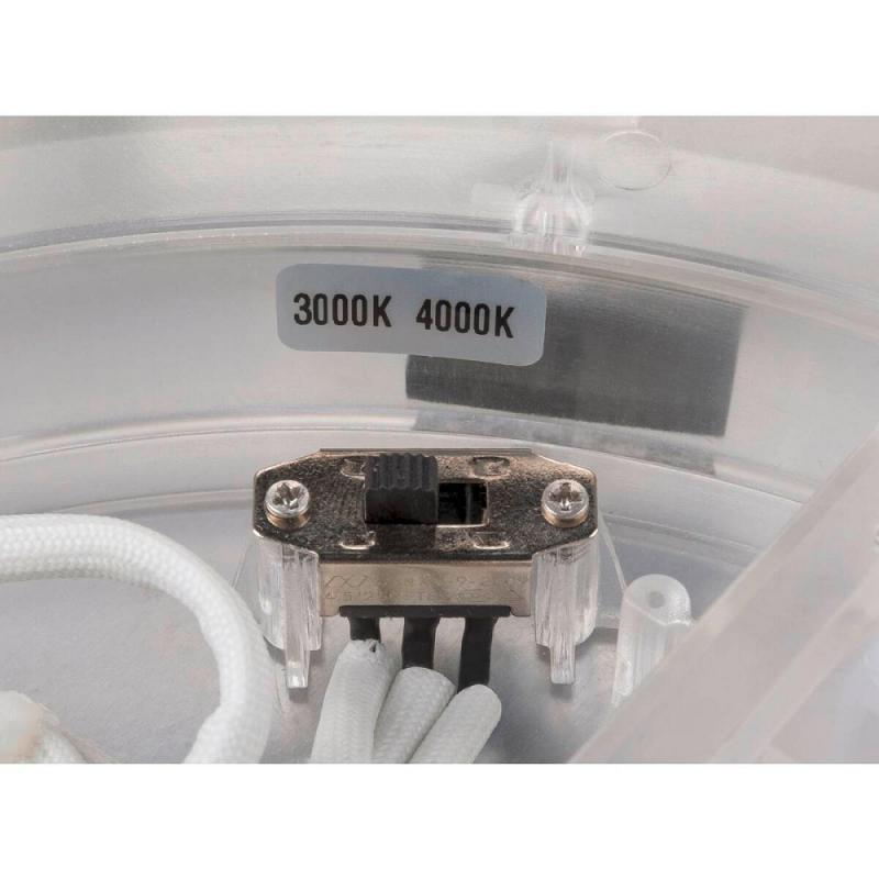 SLV 1007299 MEDO® PRO 40 Wand- und Deckenaufbauleuchte rund 3000/4000K 19W Phasenabschnitt 110° weiß