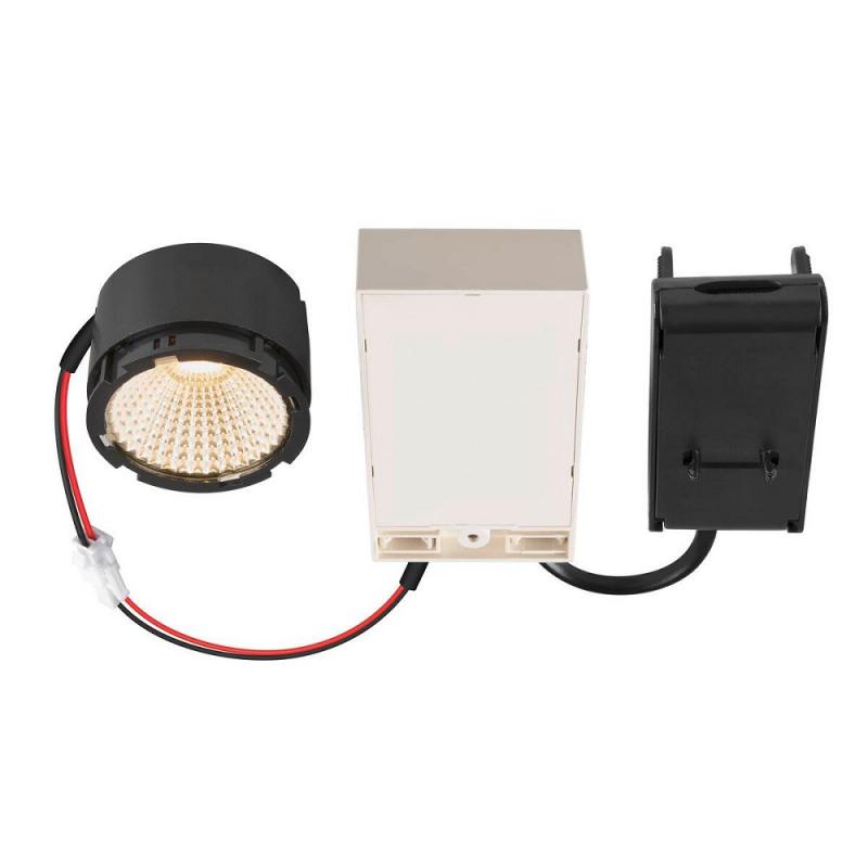 SLV 1007432 NEW TRIA® UNIVERSAL LED-Modul 2500/3000/4000K 60° PHASE schwarz – flexibles Einbaumodul für Grundbeleuchtung