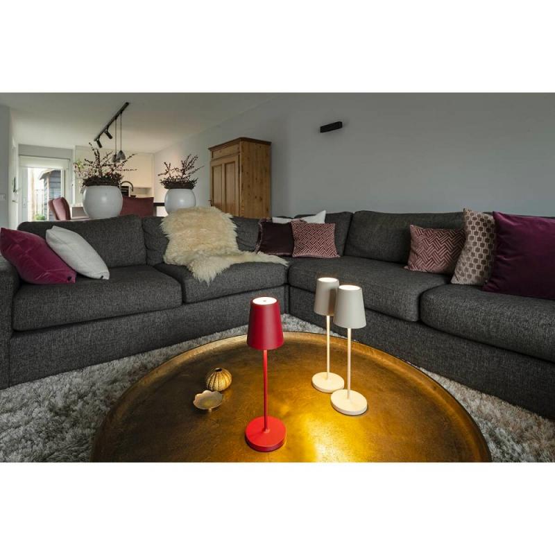 SLV 1007697 VINOLINA TWO Tischleuchte Akku IP65 2200/2700/3000K TOUCH beige