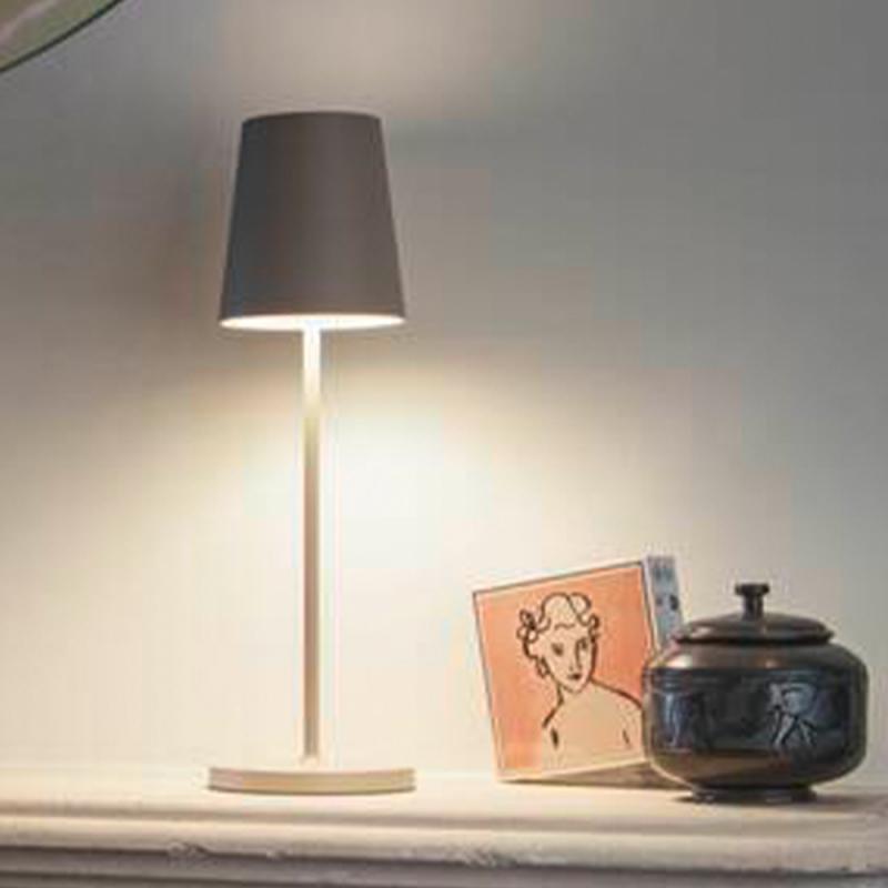 SLV 1007697 VINOLINA TWO Tischleuchte Akku IP65 2200/2700/3000K TOUCH beige