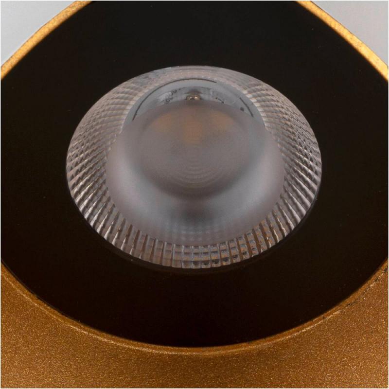 SLV 1007806 MODELA Wandleuchte up/down in Weiß/Gold  dimmbar 2700K warmweißes Licht für innen & außen - äußergewöhnliches Design