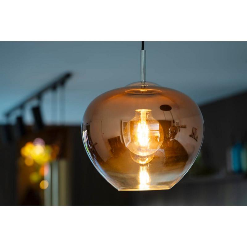 SLV 1007879 PANTILO CONVEX 29 Glas Pendelleuchte kupfer