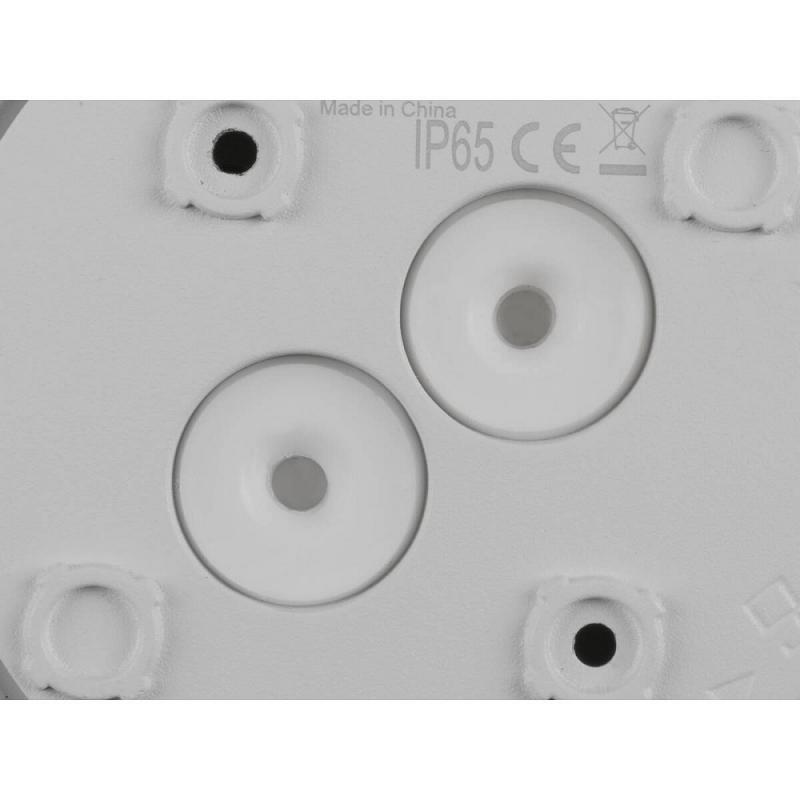 SLV 1007912 D-RING S Außen Wandleuchte weiß dimmbar & umschaltbare Farbtemperatur