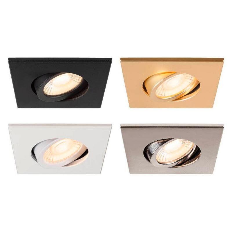 SLV 1008065 UNIVERSAL DOWNLIGHT PHASE Einbauleuchte, IP20, starr/schwenkbar, 7 W, 2700/3000/4000/6500 K, 38°, ohne Abdeckung