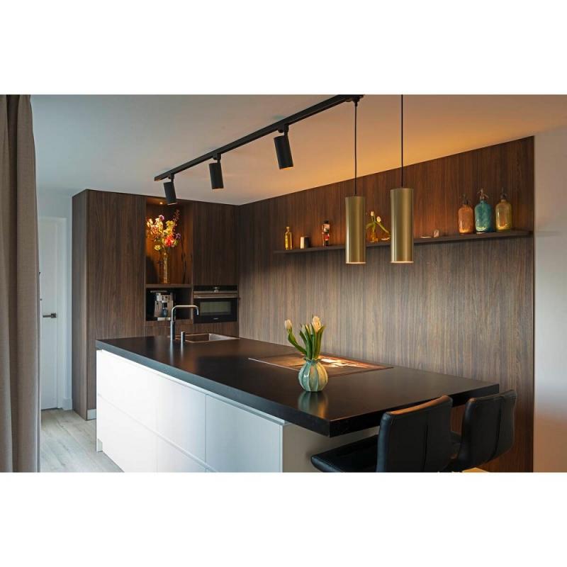 SLV 1008134 ENOLA®, Pendelleuchte, Pendellänge 150 cm, E27, 1x max. 50 W, matt gold