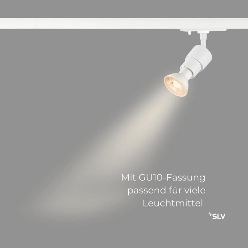 SLV 1008358 PURI 2.0 Basic, 1~ Spot, GU10, 1x max. 6 W, grau