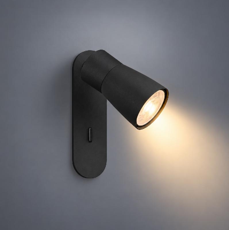 SLV 1008304 PURI 2.0 Dome, Wand- und Deckenaufbauleuchte, Schalter, rechteckig, 1x max. 6 W GU10, schwarz