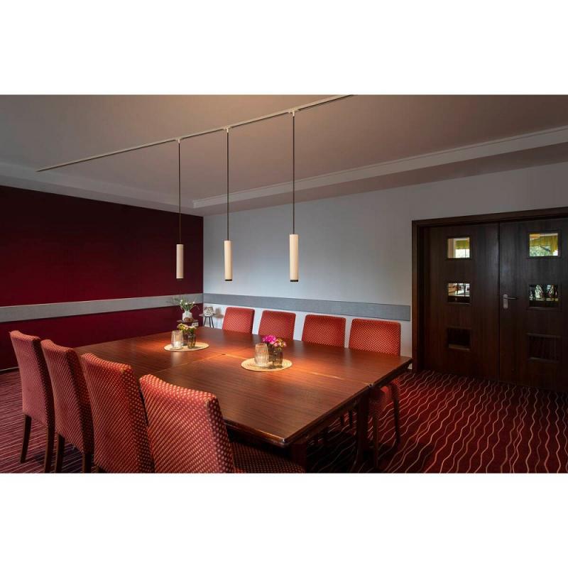 SLV 1008469 GRIP! L, 1~ Pendelleuchte, GU10, Pendellänge 200 cm, 1x max. 6 W, weiß / schwarz