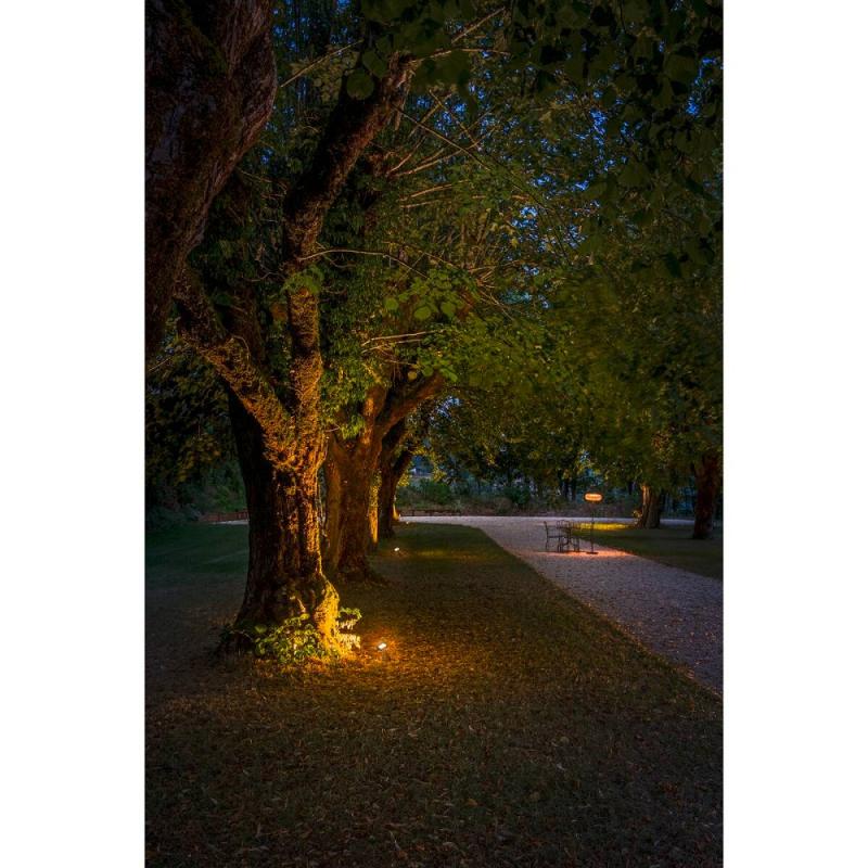 SLV 1008387 ADEGAN, Outdoor Stehleuchte, Solar, 2200 K, IP65, braun