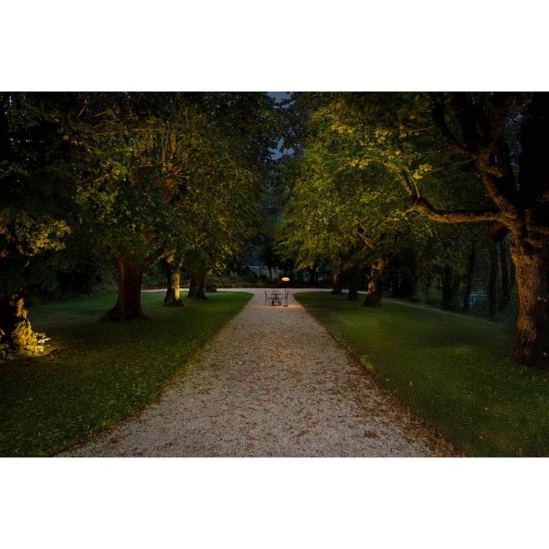 SLV 1008387 ADEGAN, Outdoor Stehleuchte, Solar, 2200 K, IP65, braun