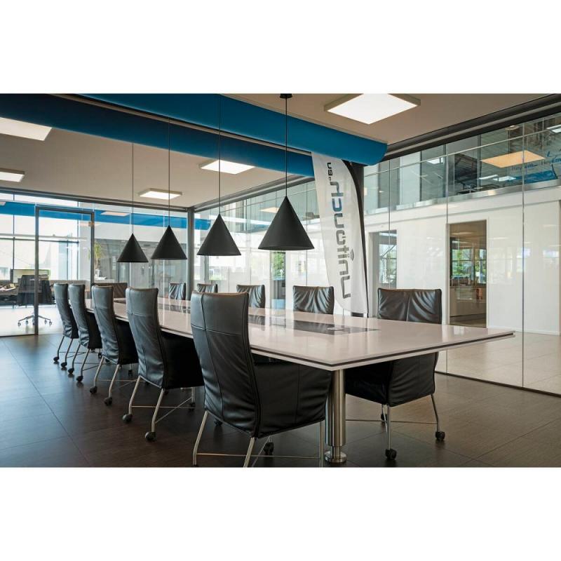 SLV 1008503 MAGICO 38, Pendelleuchte, E27, Pendellänge 180 cm, 1x max. 10 W, matt schwarz