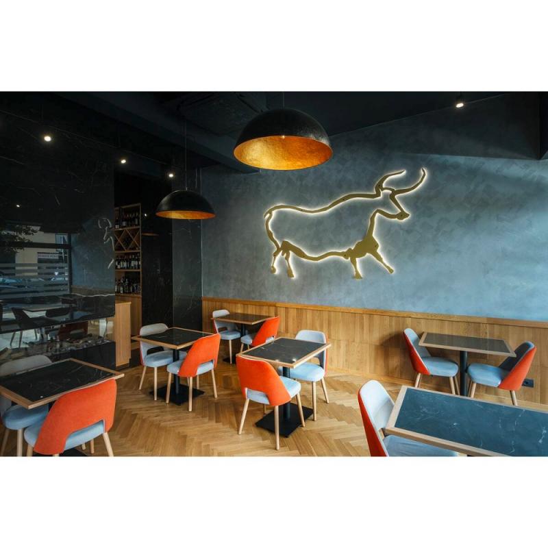 SLV 1008538 FORCHINI 70, Pendelleuchte, E27, Pendellänge 150 cm, 1x max. 40 W, matt schwarz / matt gold