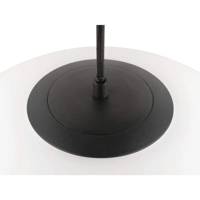 SLV 1008534 SUN 40 PD, E27, Pendelleuchte, Pendellänge 400 cm, rund, schwarz