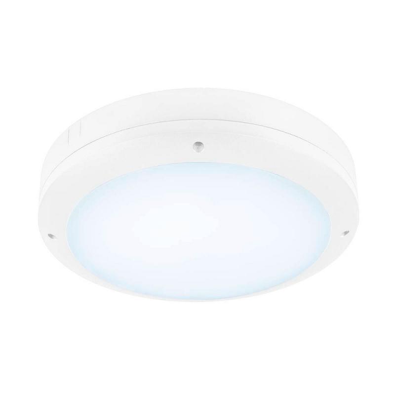 SLV 1008901 OUTDOOR BULKHEAD V 360, SENSOR 20W  830/840/856 IP65 IK10, weiß