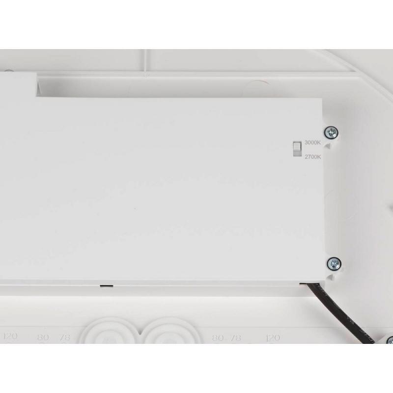 SLV 1008927 DECONA 42, CL, Sensor, Deckenaufbauleuchte, rund, 2700/3000K, 23 W, weiß