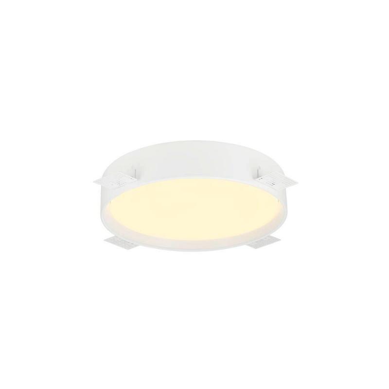 SLV 1008926 DECONA 30, CL, Sensor, Deckenaufbauleuchte, rund, 3000/4000K, 17 W, weiß