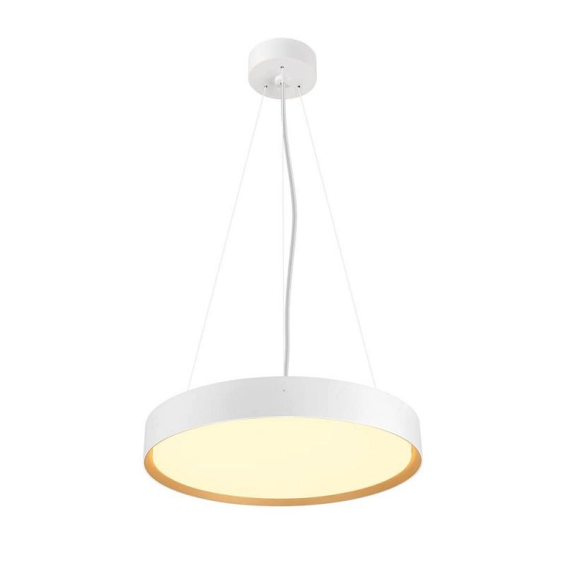 SLV 1008923 DECONA 42, CL, PHASE, Deckenaufbauleuchte, rund, 3000/4000K, 23 W, weiß / gold