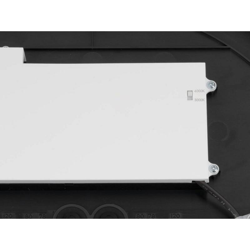 SLV 1008922 DECONA 42, CL, PHASE, Deckenaufbauleuchte, rund, 3000/4000K, 23 W, schwarz