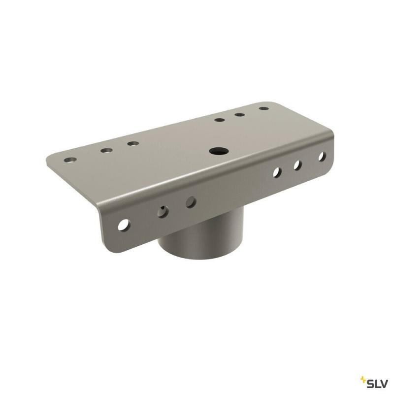 SLV 1008912 FLOODLIGHT C Pole mount 76 Montagezubehör grau Stahl