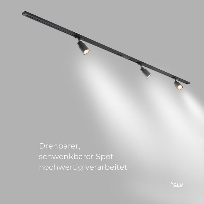 SLV 1008903 PURI 2.0, 1Ph., Triple Track Set, QPAR51, schwarz