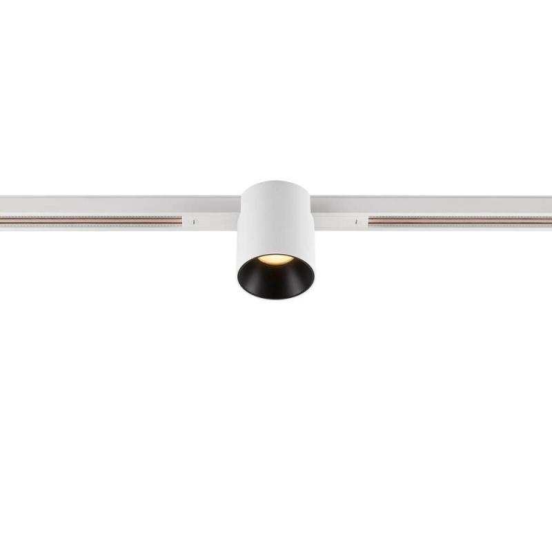 SLV 1008949 FIX-IT!, 48V, DALI, rund, Standard track, Spot, 3000K, 6.6 W, 36°, weiß / schwarz