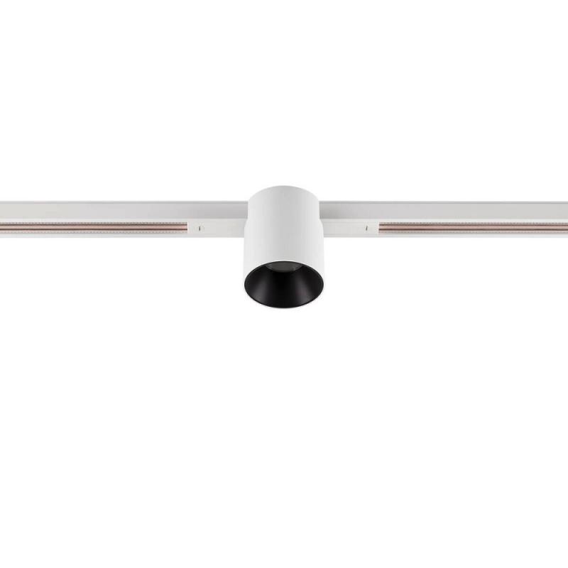 SLV 1008949 FIX-IT!, 48V, DALI, rund, Standard track, Spot, 3000K, 6.6 W, 36°, weiß / schwarz