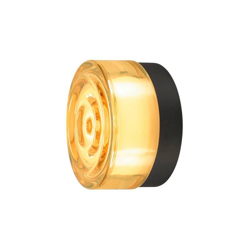 SLV 1008941 CYFT WAVE Wand und Deckenleuchte 6,5W 2700 3000 4000K IP65 schwarz amber