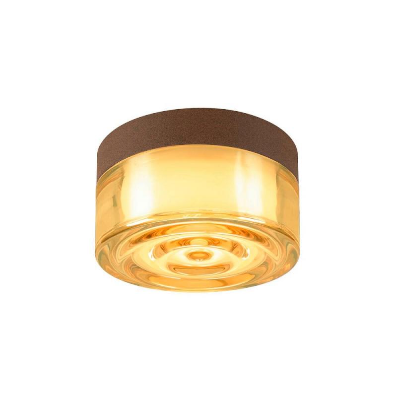SLV 1008941 CYFT WAVE Wand und Deckenleuchte 6,5W 2700 3000 4000K IP65 schwarz amber