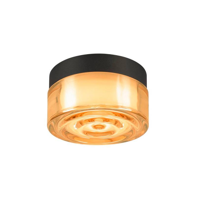 SLV 1008941 CYFT WAVE Wand und Deckenleuchte 6,5W 2700 3000 4000K IP65 schwarz amber