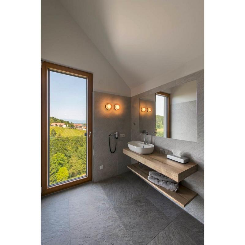 SLV 1008941 CYFT WAVE Wand und Deckenleuchte 6,5W 2700 3000 4000K IP65 schwarz amber