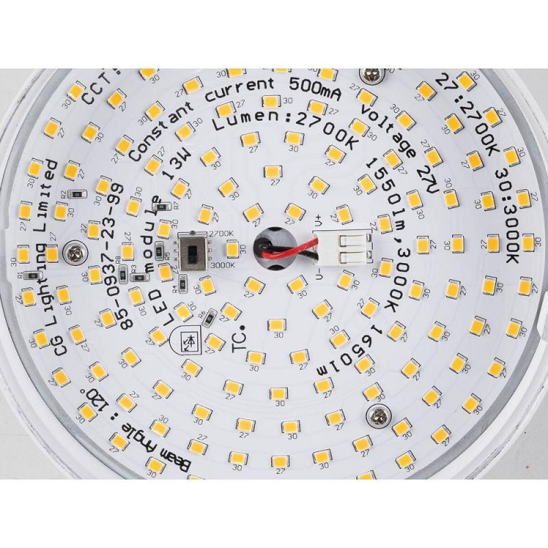 SLV 1009019 GRIP! FLAT 48V Pendelleuchte DALI 2700/3000K weiß/schwarz – moderne LED Pendelleuchte für 48V System